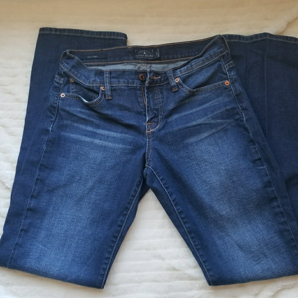 Lucky Brand Easy Rider Blue Jeans 4 reg /27